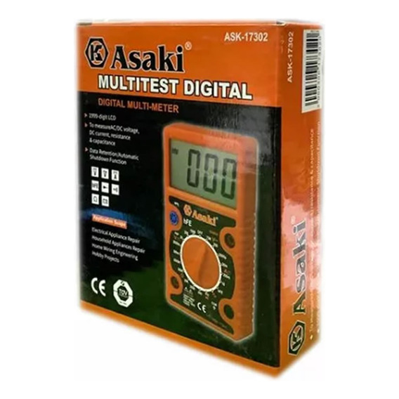Tester Digital Asaki Ask-17302 Multifuncion Mf Shop