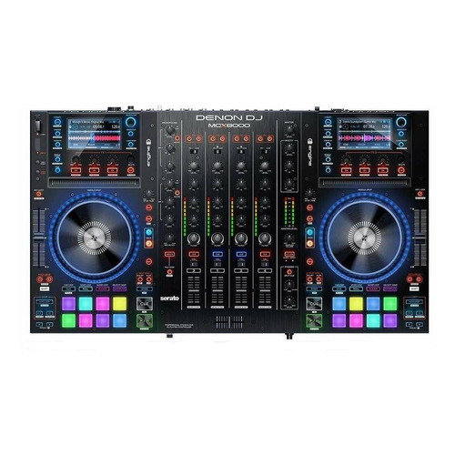 Controlador DJ Denon MCX8000 negro de 4 canales 100V/240V