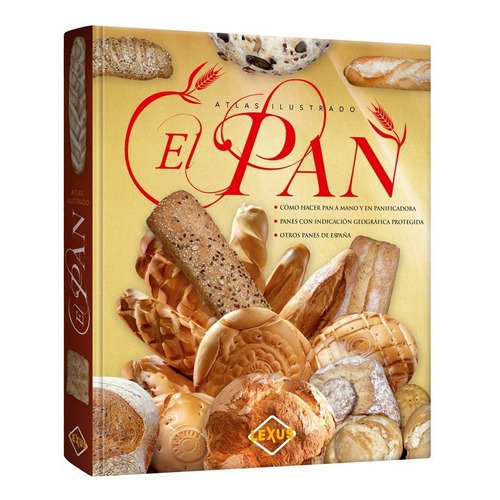 Libro El Pan Atlas Ilustrado - Lexus Editores