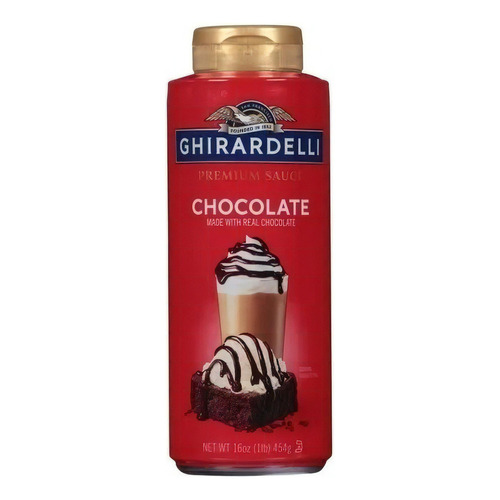 Jarabe De Chocolate Ghirardelli 454gr Producto Americano