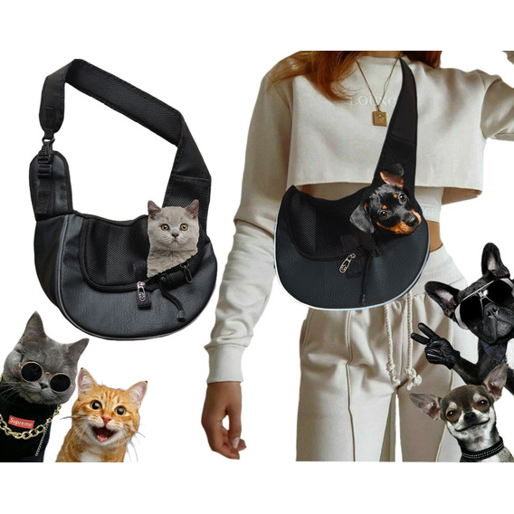 Cargador, Bolso, Maleta,canguro Perros Y Gatos Talla Xs - S 