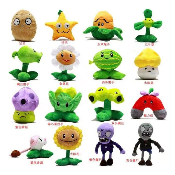 Set De Juguetes Plants Plush Vs Zombies, Muñeco De Figura Bl