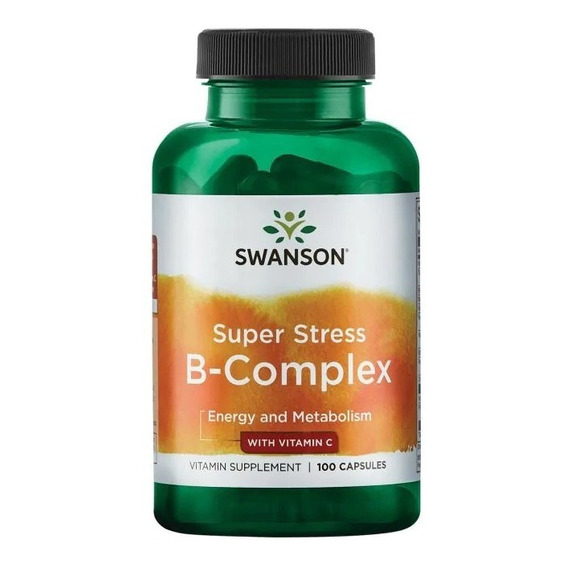 Complejo Super Stress B Con Vitamina C 100 Capsulas