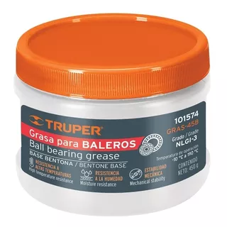 Grasa De Bentona Para Baleros 450 G Truper 101574