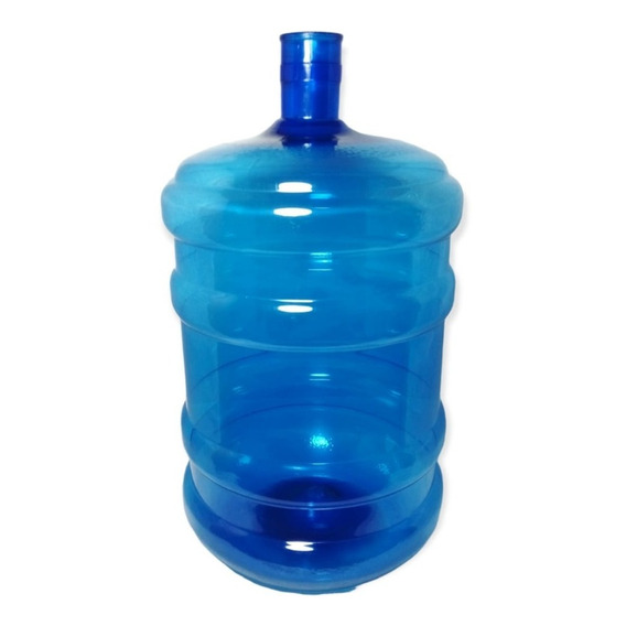 Bidon Pet Azul 20 Litros Agua Mineral Envase Dispensador 