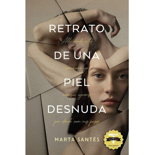 Retrato De Una Piel Desnuda, De Santes, Marta. Editorial Titania, Tapa Blanda En Español