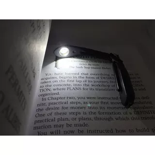 Lámpara Para Lectura De Libros Con Clip