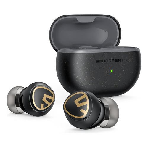 Audífonos Inalámbricos Soundpeats Mini Pro Hs Hi Res Ldac Color Negro