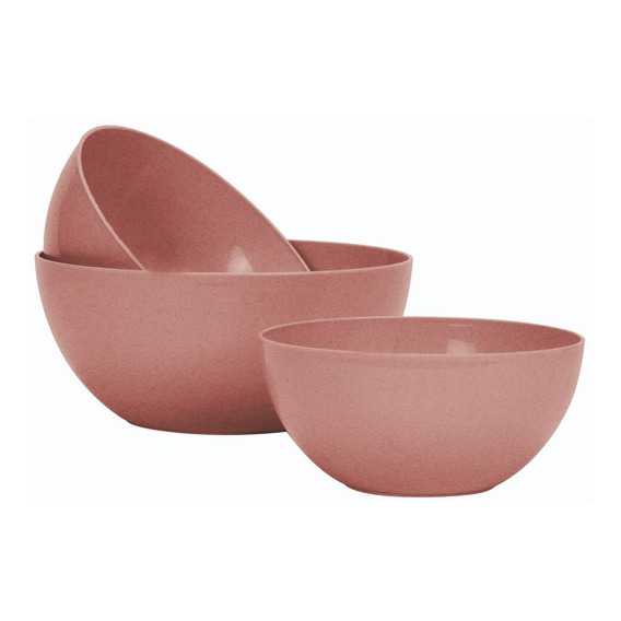 Bowls Set X3: 17, 20, 23 Cm Con Caja Regalo Areia Carol