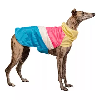 Capa Impermeable Elecant Para Peros | Abrigo Con Cuello Para Mascotas Talle M | Ropa Para Perros | Protección Para El Frío Y La Lluvia |