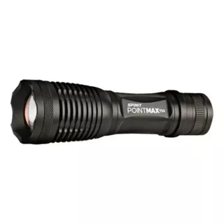 Linterna Tactica Led Spinit Pointmax 750 Lumens Zoom X2000 Color De La Linterna Negro Color De La Luz Blanco