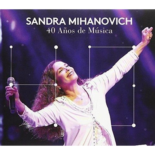Cd Sandra Mihanovich 40 Años De Musica