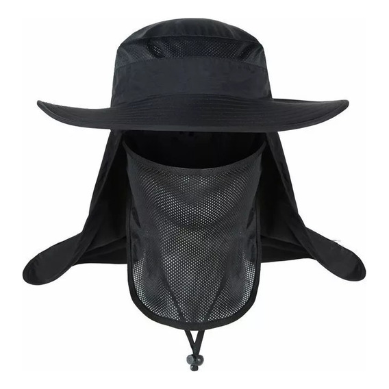 Sombrero Gorro 3 En 1 Para Sol Guarda Polvo Trekking Pesca