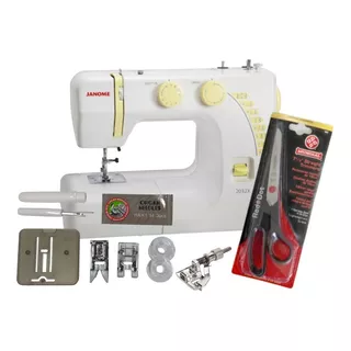 Máquina De Coser Recta Janome 2032x + Regalo!!