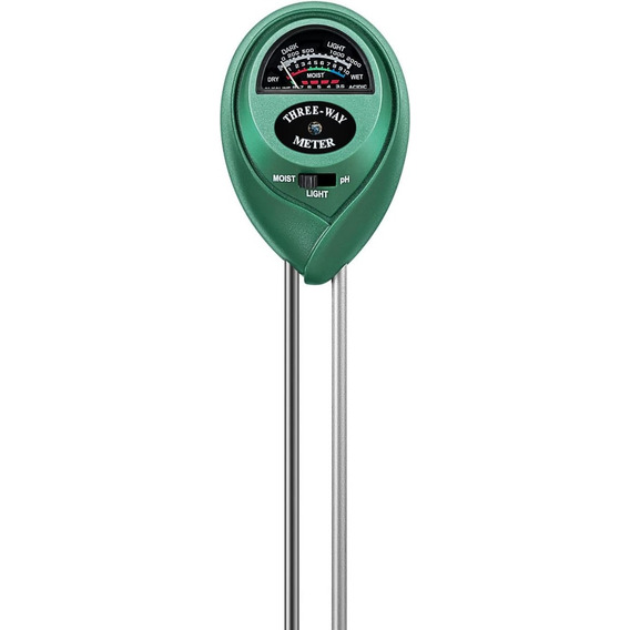 Medidor Ph Humedad Luz 3 En 1 Probador Digital Soil Tester