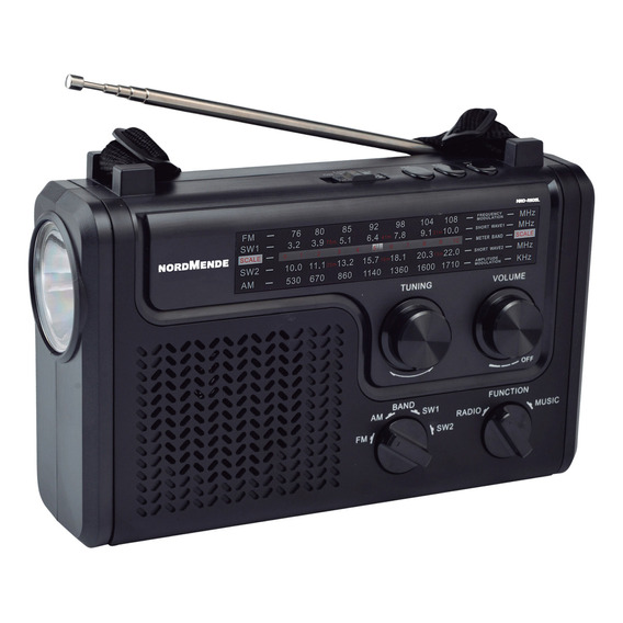 Radio Am/fm Nordmende Panel Solar Linterna Bluetooth Camping