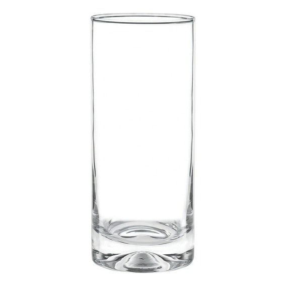 Manhatan Juego De 6 Vasos De Vidrio De 430 mL Cristar