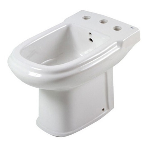 Bidet Tres Agujeros Dama Roca Blanco Sanitarios