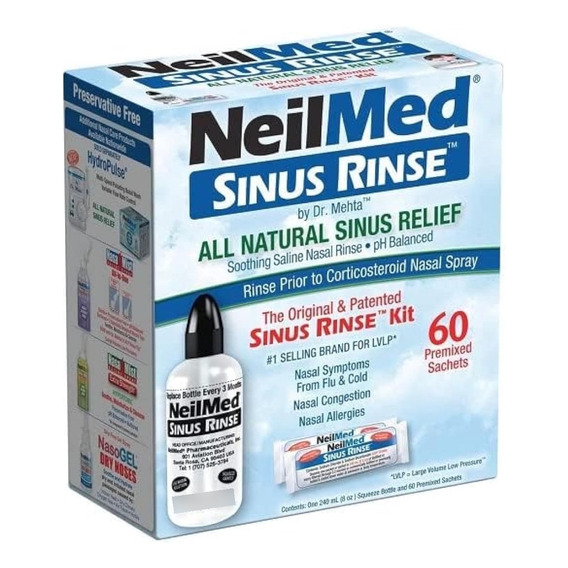 Neilmed Sinus Rinse -kit Completo De Enjuague Nasal Sinusal
