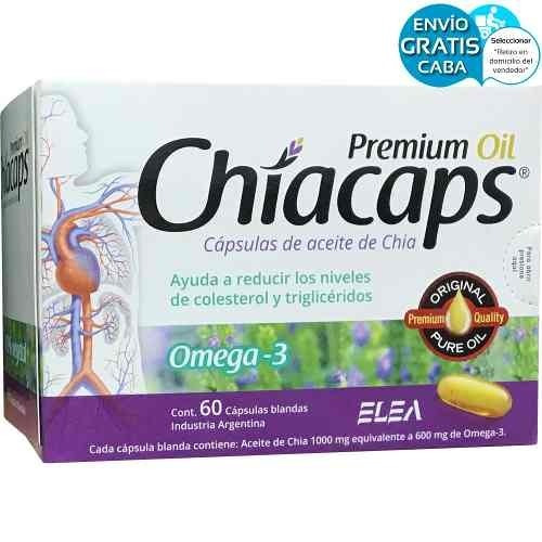 Suplemento en cápsulas Elea Chiacaps, vitaminas Chiacaps