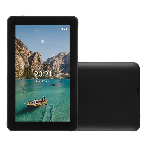 Tablet Mirage 7 Pol 64gb 4gb ram Quad core wi-fi cor Preto 2022