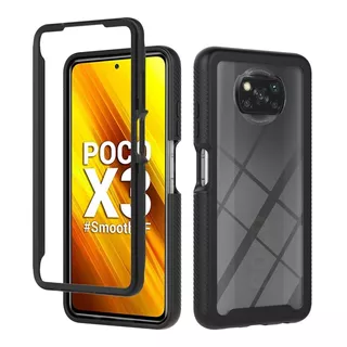 Forro Estuche Protector 360 Dual No Slip Xiaomi Poco X3 Nfc