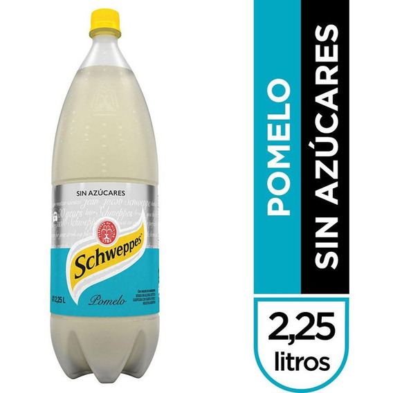 Gaseosa Schweppes Sin Azúcares Pomelo 2,25 Lt