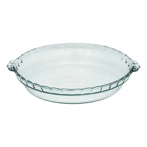 Tartera Acanalada 24 Cm Basics Pyrex Color Transparente