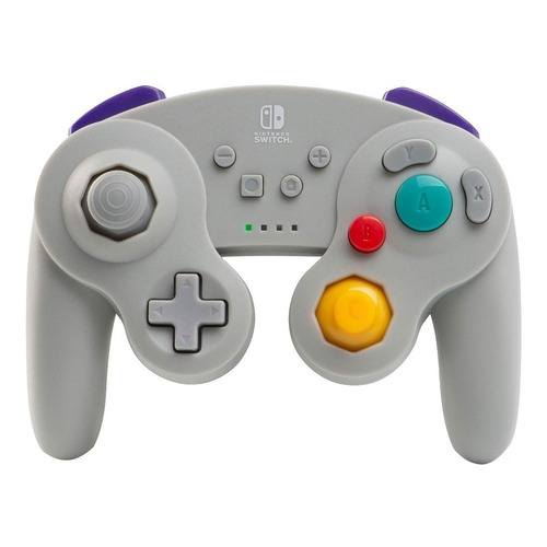 Control joystick inalámbrico ACCO Brands PowerA Wireless GameCube Controller for Nintendo Switch gris