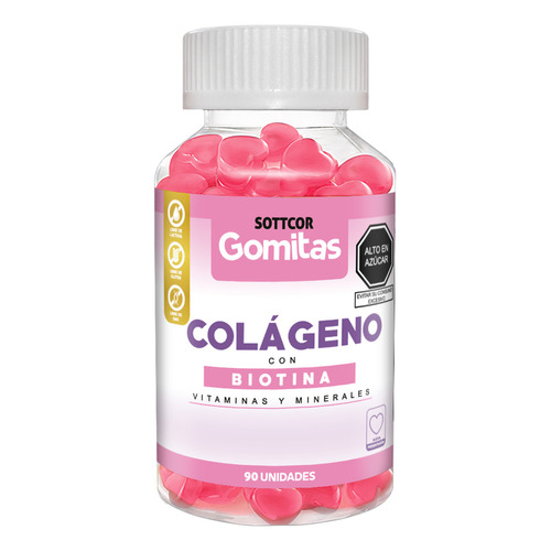 Colágeno Para Adultos Gomitas Sottcor 100g Chicle