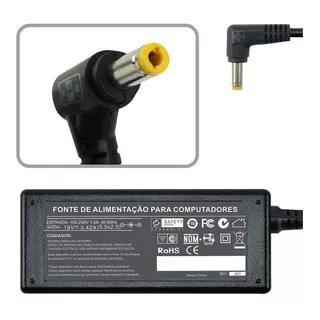 Fonte Carregador Para Hp Compac Presario Cq23 19v 2.1a 670