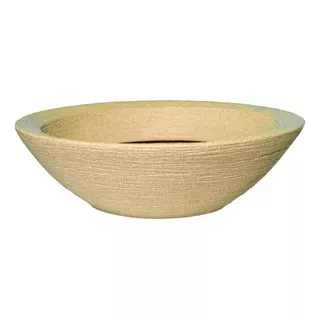 Vaso Planta Bowl Escutural Decorativo Polietileno (23x15,5)*