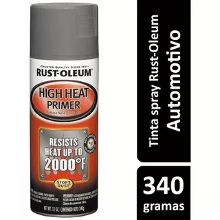 Tinta Spray Primer Alta Temperatura 2000f 