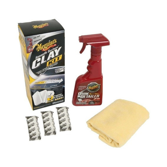Clay Kit, Arcilla Descontamina Meguiars G191700