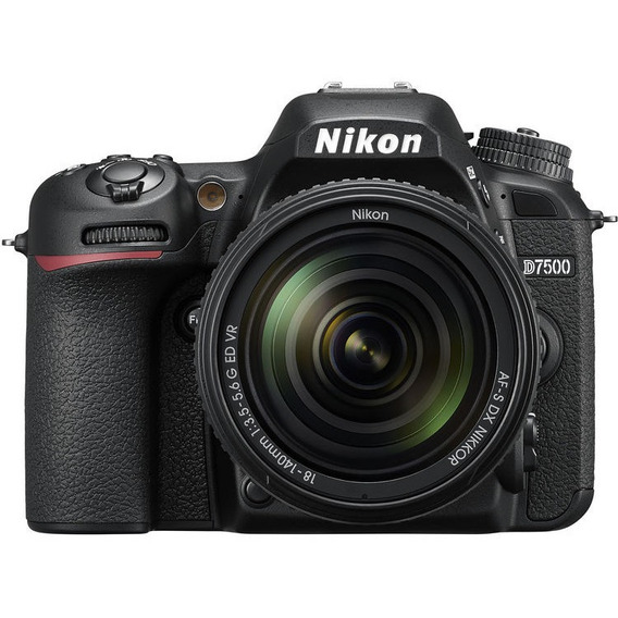 Nikon D7500 (18-140 Mm F/3.5-5.6 G Ed Vr) Dslr Camara Negro