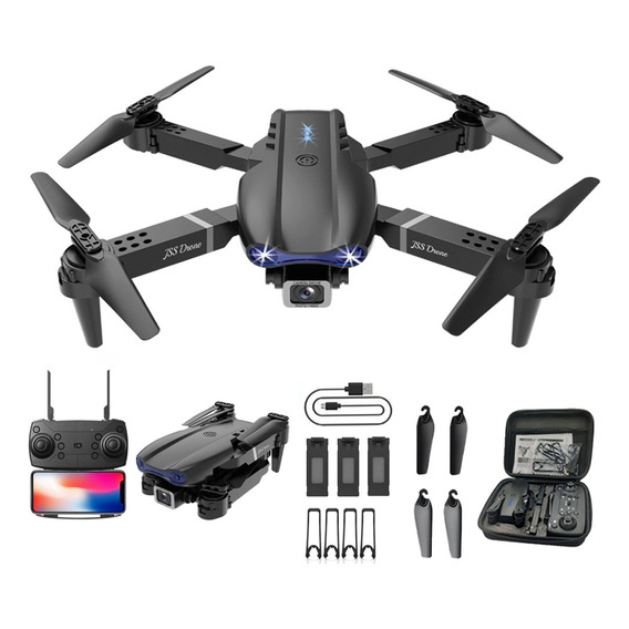 Mini Dron Drone 4k, 2 Cámaras, 3 Baterías, Gps, Fácil Manejo