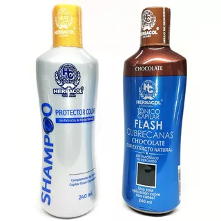 Cubre Canas Chocolate Y Shampoo Protecto - mL a $27