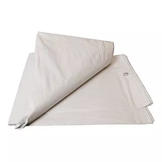 Cobertor Rafia Laminada Blanca 2 X 5 C/ojal