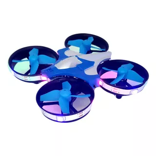 Mini Dron Recargable Con Luces Led Control Remoto De Manos