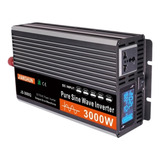 3000w Inversor De Pura Onda Sinusoidal Dc 12v/24v A Ac 220v