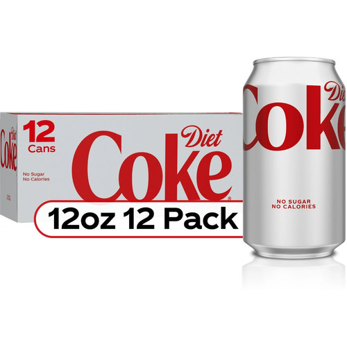 Coca-cola Diet Coke Latas De 12 Oz 12 Pack