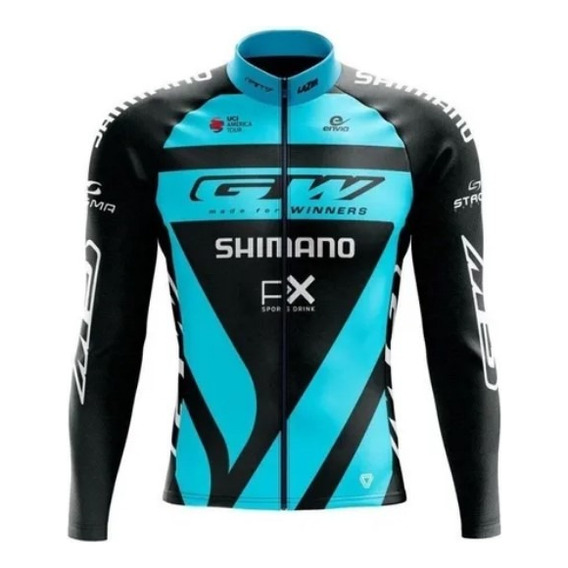 Jersey Ciclismo Ruta Mtb Gw Variedad De Colores Manga Larga