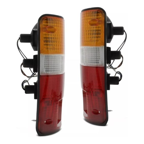 Juego X2 Par Faros Traseros P/ Toyota Hilux 1993 1994 1995 1996 1997 1998 1999 2000 2001