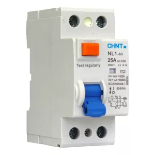 Interruptor Diferencial 2x25a 300ma Nl1-ac Chint