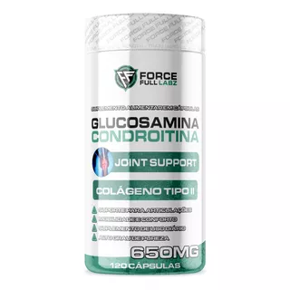Joint Support Glucosamine Condroitine E Colágeno Tipo 2 120 Caps - Force Full Labz