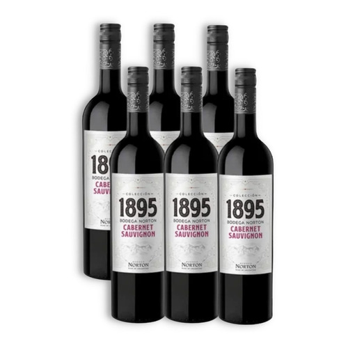 Norton Colección 1895 Vino Cabernet Sauvignon Caja X6u 750ml