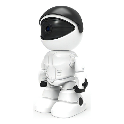 Camara De Seguridad Wifi Robot Monitor De Bebe 360° Yosee Color Blanco