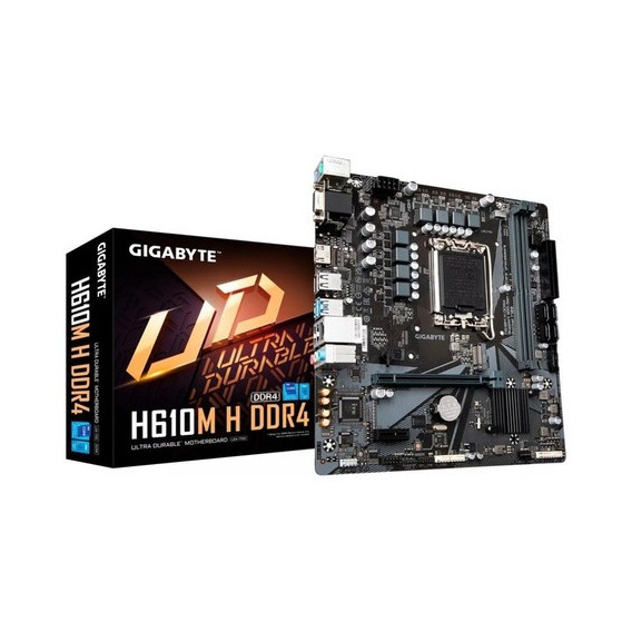 Mother Gigabyte H610m H Ddr4 Socket 1700 Intel 12va Gen. 1.3