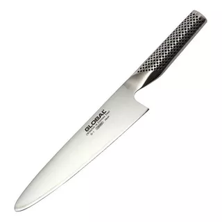 Cuchillo Global G-1 Rebanador 21cm Color Gris