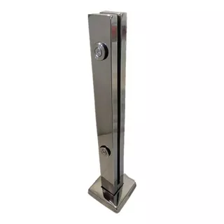 Kit 16 Peças Coluna Torre Em Inox 304 40cm Guarda Corpo